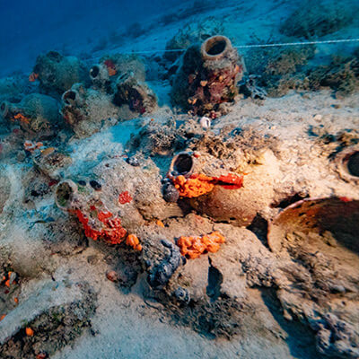 Foto di Supporto all'archeologia subacquea