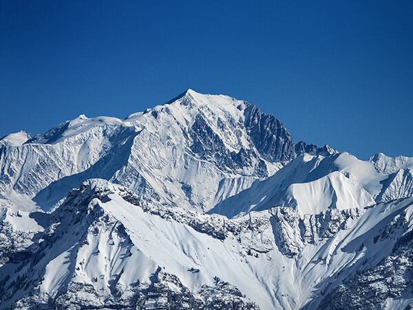 Foto del Monte Bianco