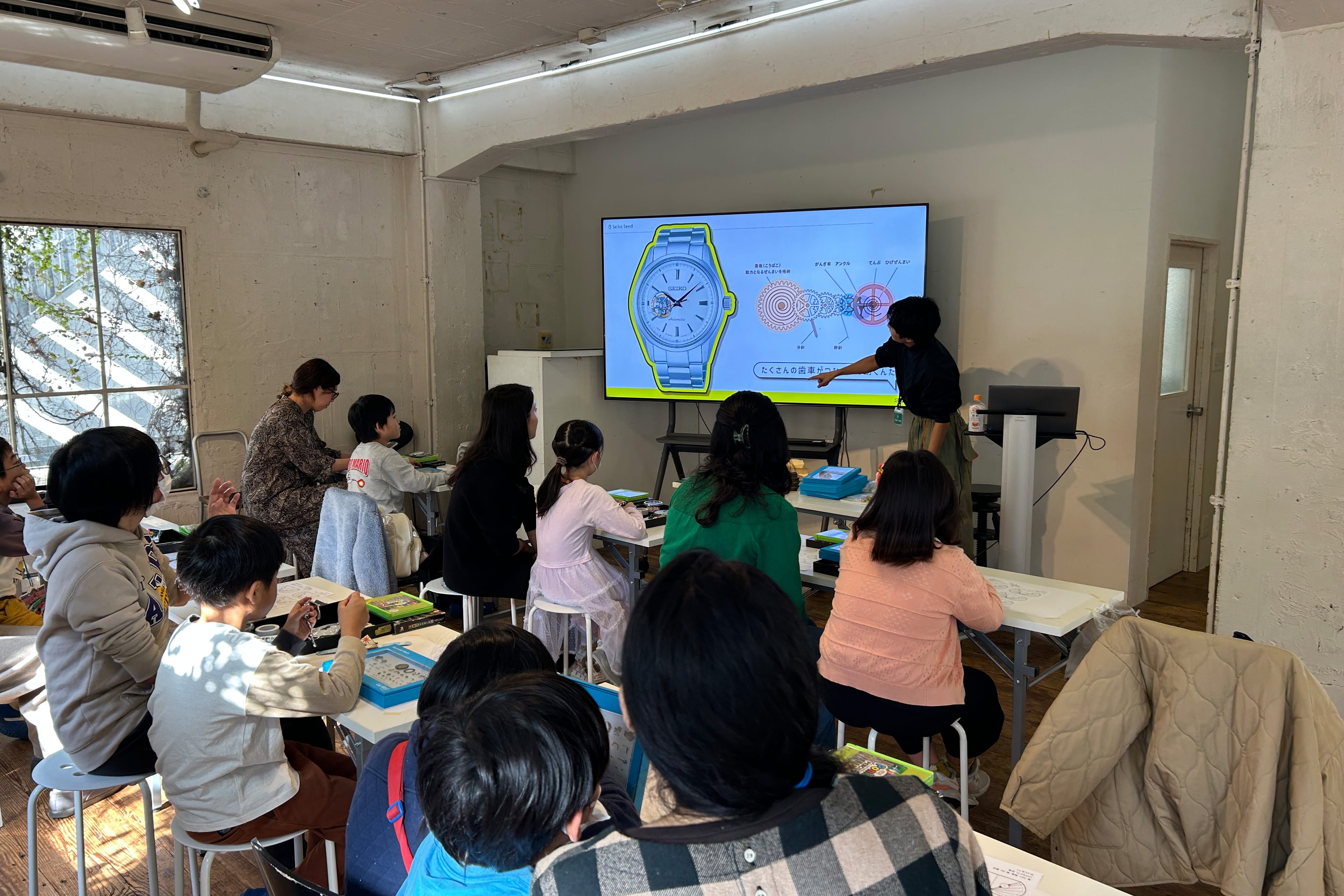 Photo of the Seiko Time & Timepieces School in Aoyama, Japan