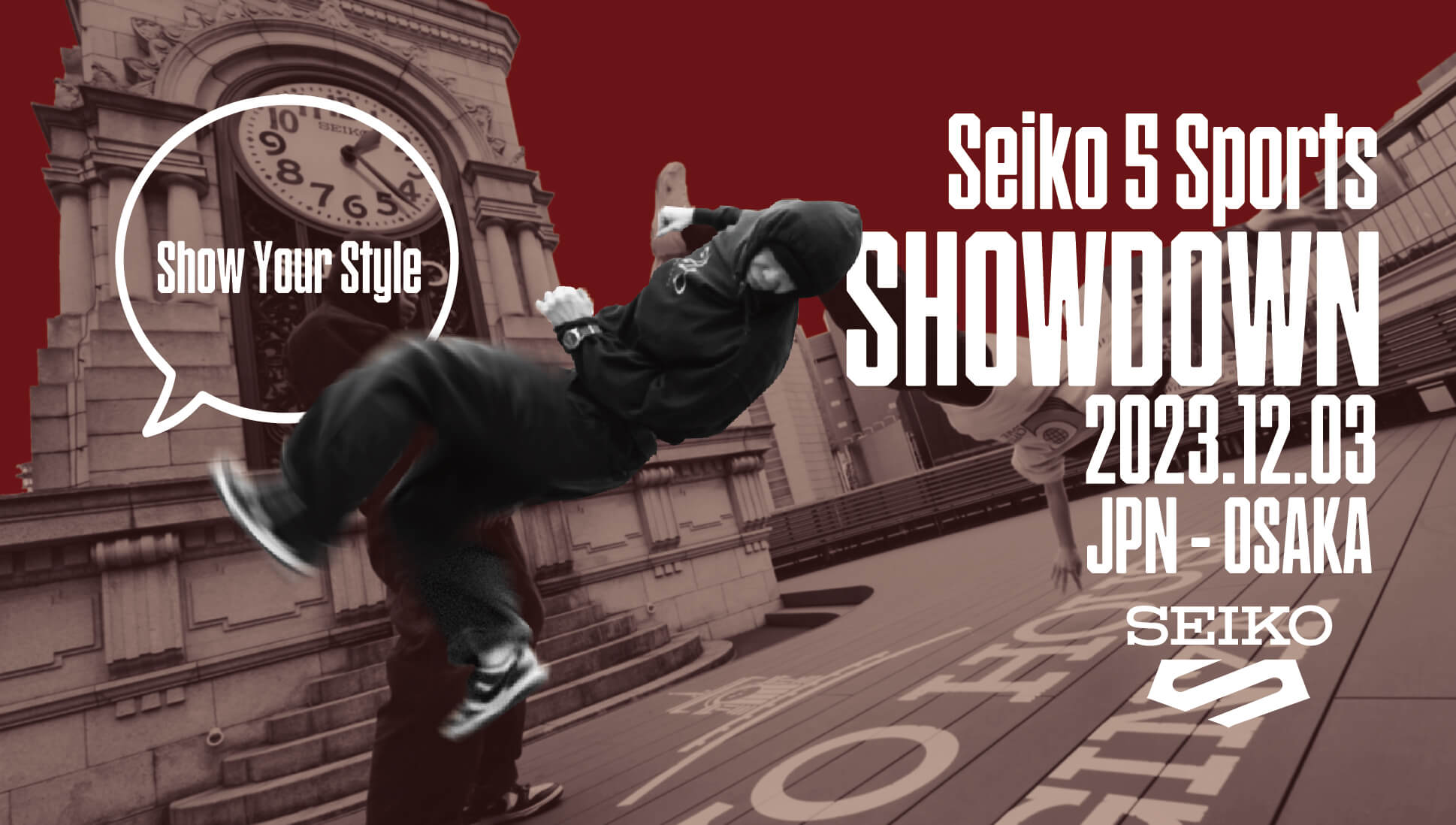 Seiko 5 Sports SHOWDOWN 2023.12.03 JPN-OSAKA