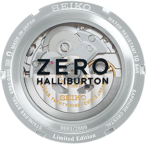 SEIKO PRESAGE Sharp Edged Series ZERO HALLIBURTON Limited Edition 