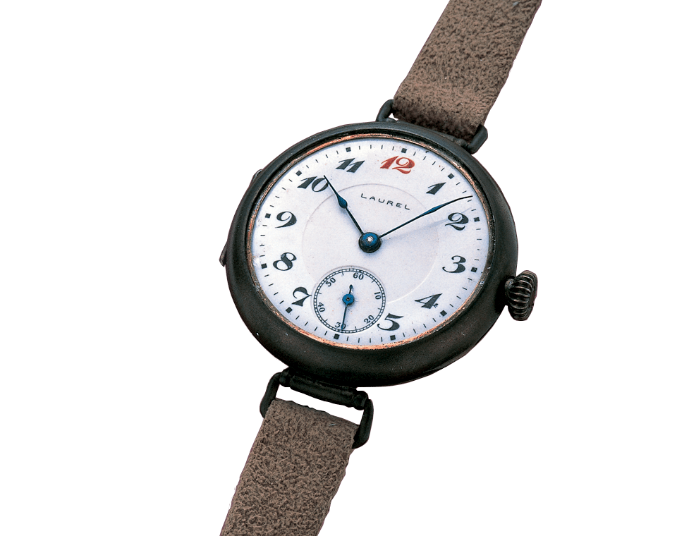 国産初の腕時計「ローレル」の製造を開始。