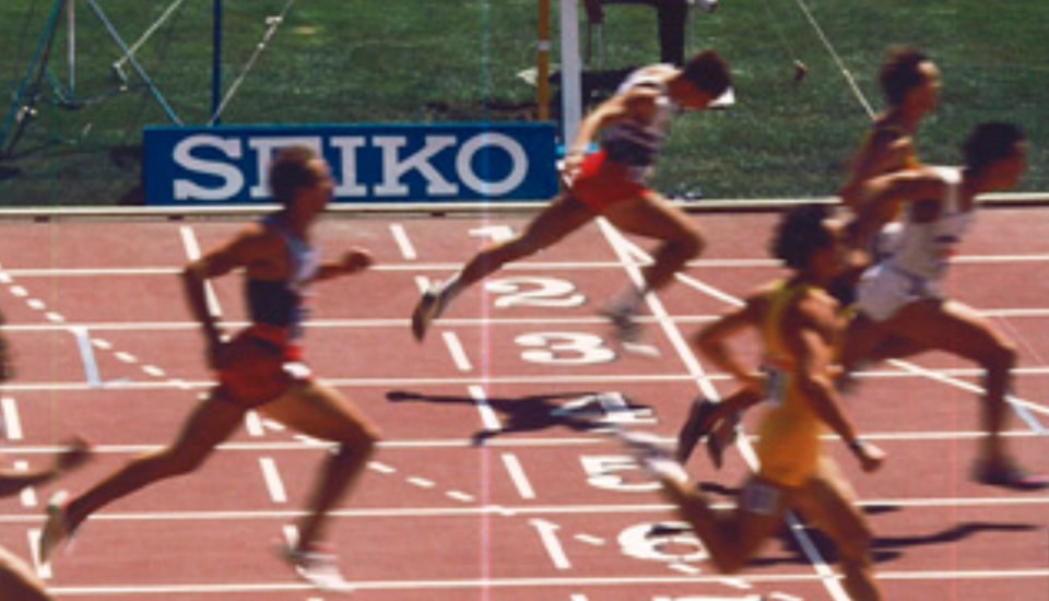 第2回世界陸上競技選手権ローマ大会で公式計時を担当。