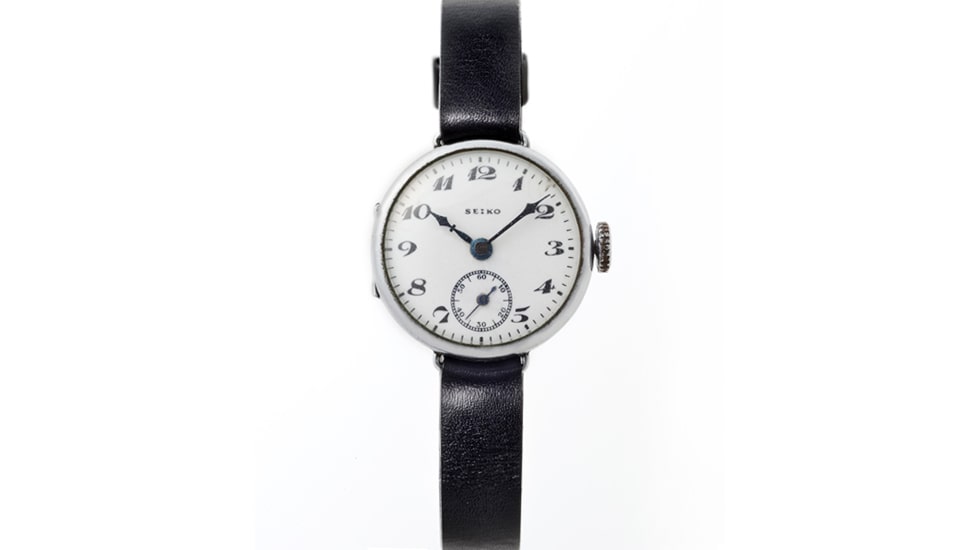 初めての『セイコー』ブランド腕時計の発売。