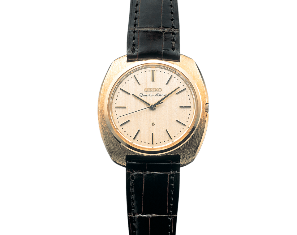 世界初のクオーツ式腕時計「クオーツ アストロン」を発売。