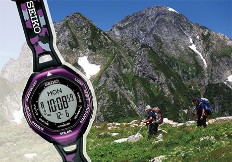 セイコー プロスペックス SEIKO PROSPEX 登山用 ソーラーウォッチ腕時計(デジタル)