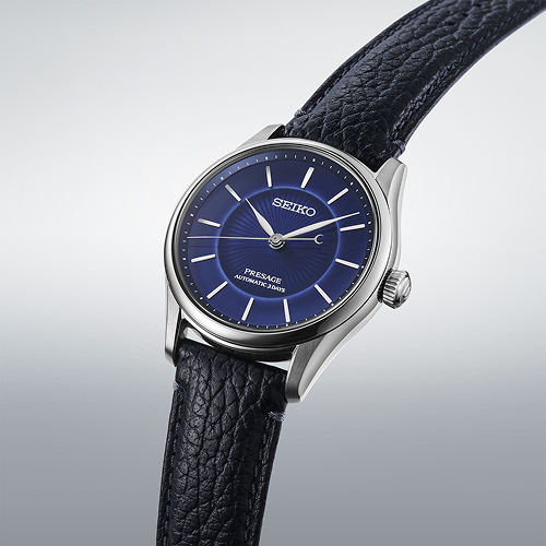 【希少】SEIKO ネイビー レザー腕時計 シャリオ HCC007J | セイコーウオッチ