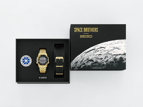 【ほぼ新品】前向きさと、ひたむきさを思い出す。宇宙兄弟 宇宙兄弟コラボレーション限定モデル | セイコーウオッチ