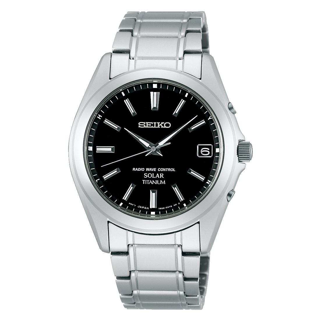 セイコー 腕時計 メンズ SBTM217 セイコーセレクション 電波ソーラー（7B52） ブラックxシルバー アナログ表示