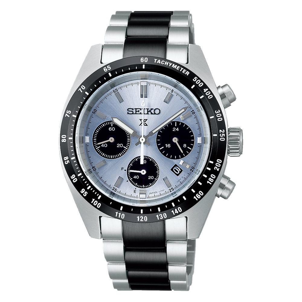 セイコー SEIKO 腕時計 メンズ SBDL091 プロスペックス スピードタイマー ソーラー クロノグラフ SPEEDTIMER ソーラー（V192） ブラックxシルバー アナログ表示