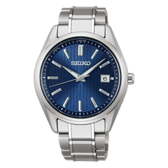 【新品】最高級セイコー 電波ソーラー SEIKO 強化IPブラック メンズ腕時計