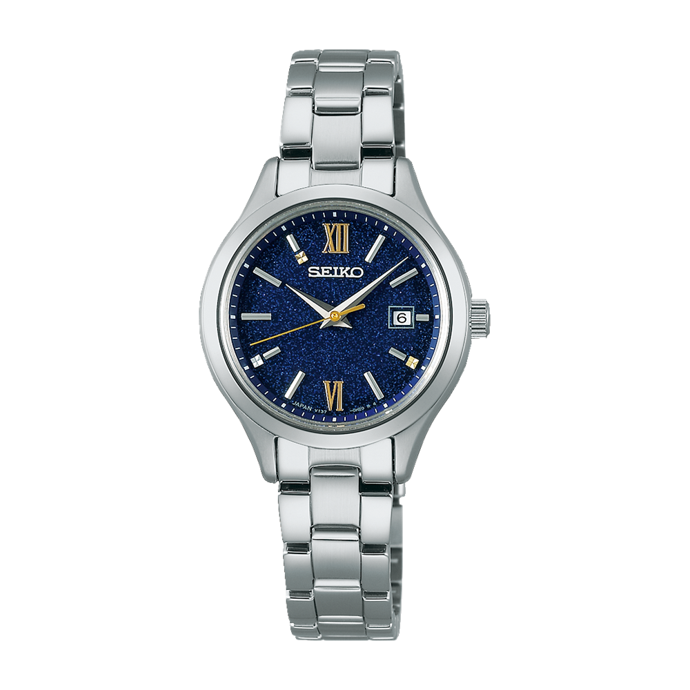 電波ソーラー、美品、限定、希少】SEIKO セイコー 10pストーン 