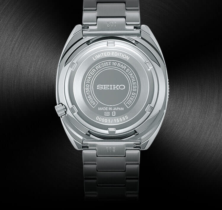 写真：SBSA223 Seiko 5 Sports Case back