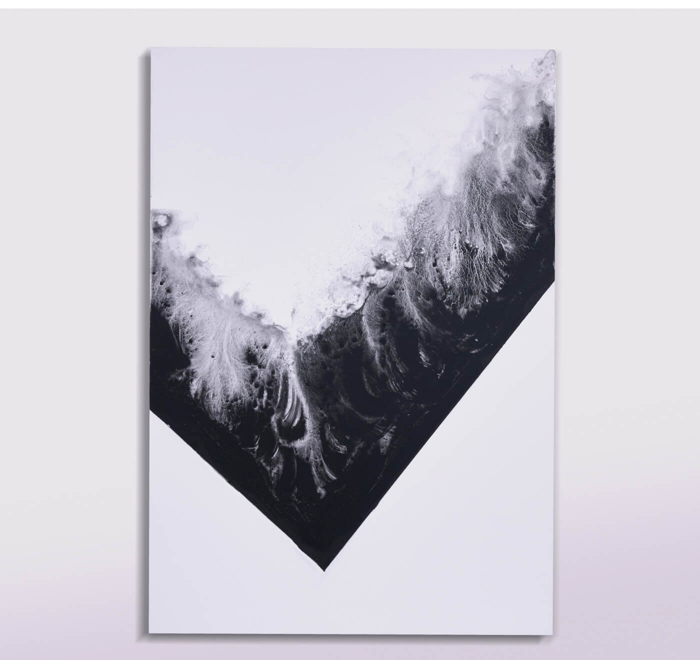 写真：Waveform ~34.3193,134.0374~ / 652mm×455mm / original ink on paper / 2025