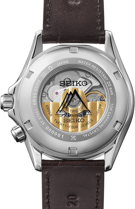 写真：SBDC211 Seiko Prospex Case Back