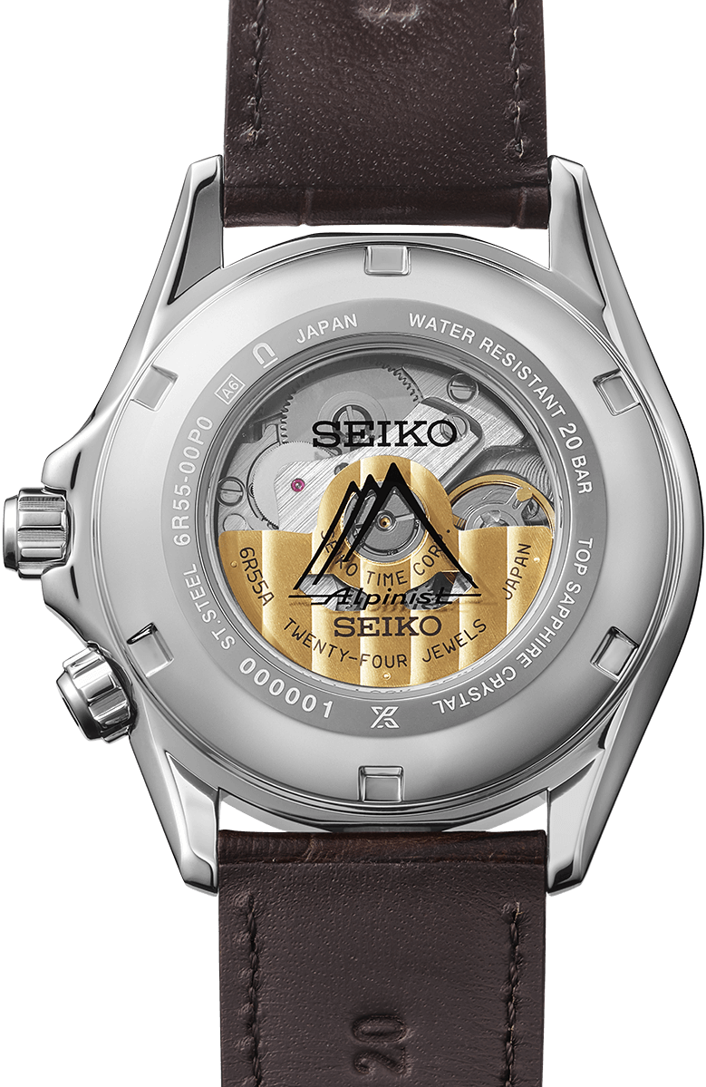 写真：SBDC211 Seiko Prospex Case Back