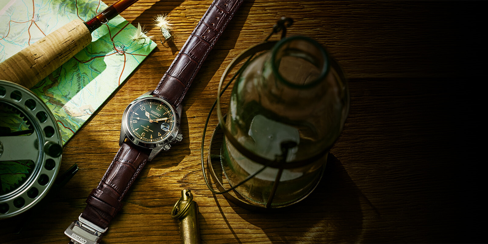 写真：SBDC211 Seiko Prospex Leather Strap
