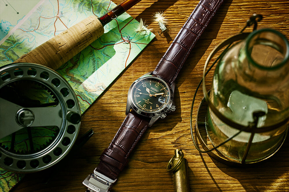 写真：SBDC211 Seiko Prospex Leather Strap