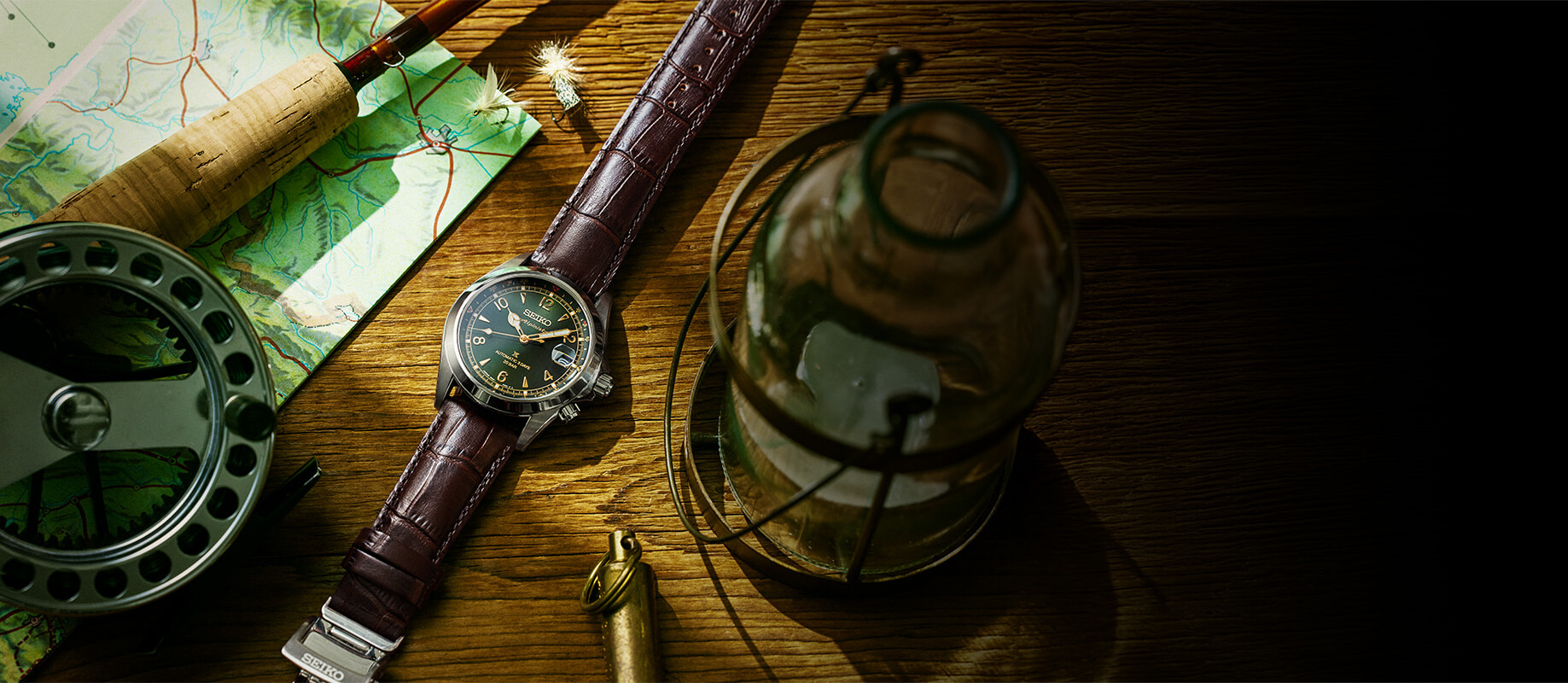 写真：SBDC211 Seiko Prospex Leather Strap