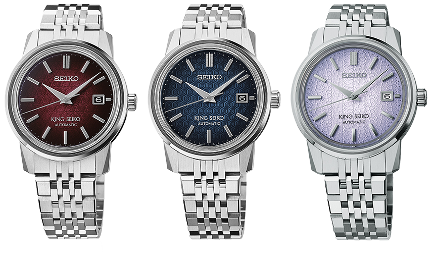写真：SDKA011/013/015 KING SEIKO