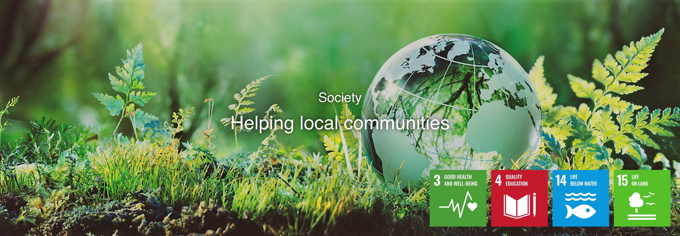 Sociedad Ayudando a las comunidades locales
