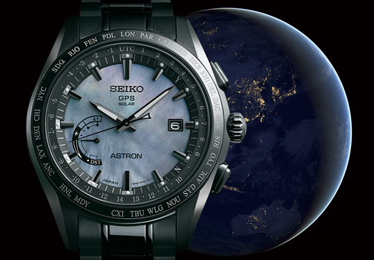 A new Astron GPS Solar caliber. A new dimension to the Astron