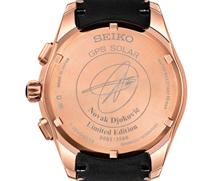 Seiko Astron GPS Solar World-Time. The Novak Djokovic Limited Edition. |  Seiko Watch Corporation