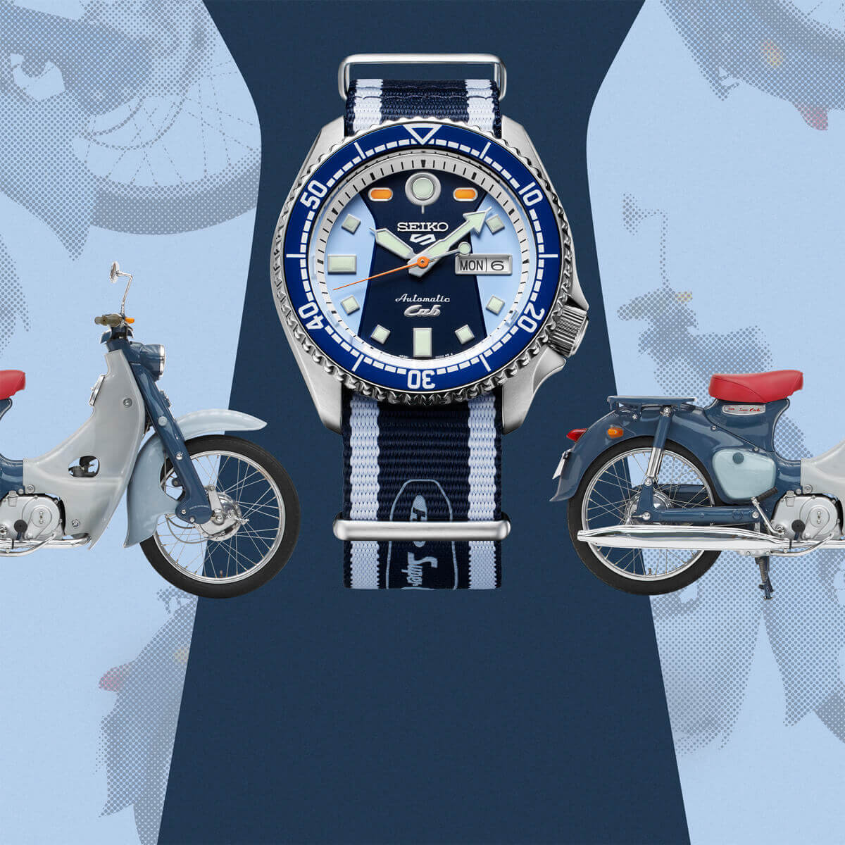 Seiko 5 Sports 55th Anniversary Super Cub Limited Edition