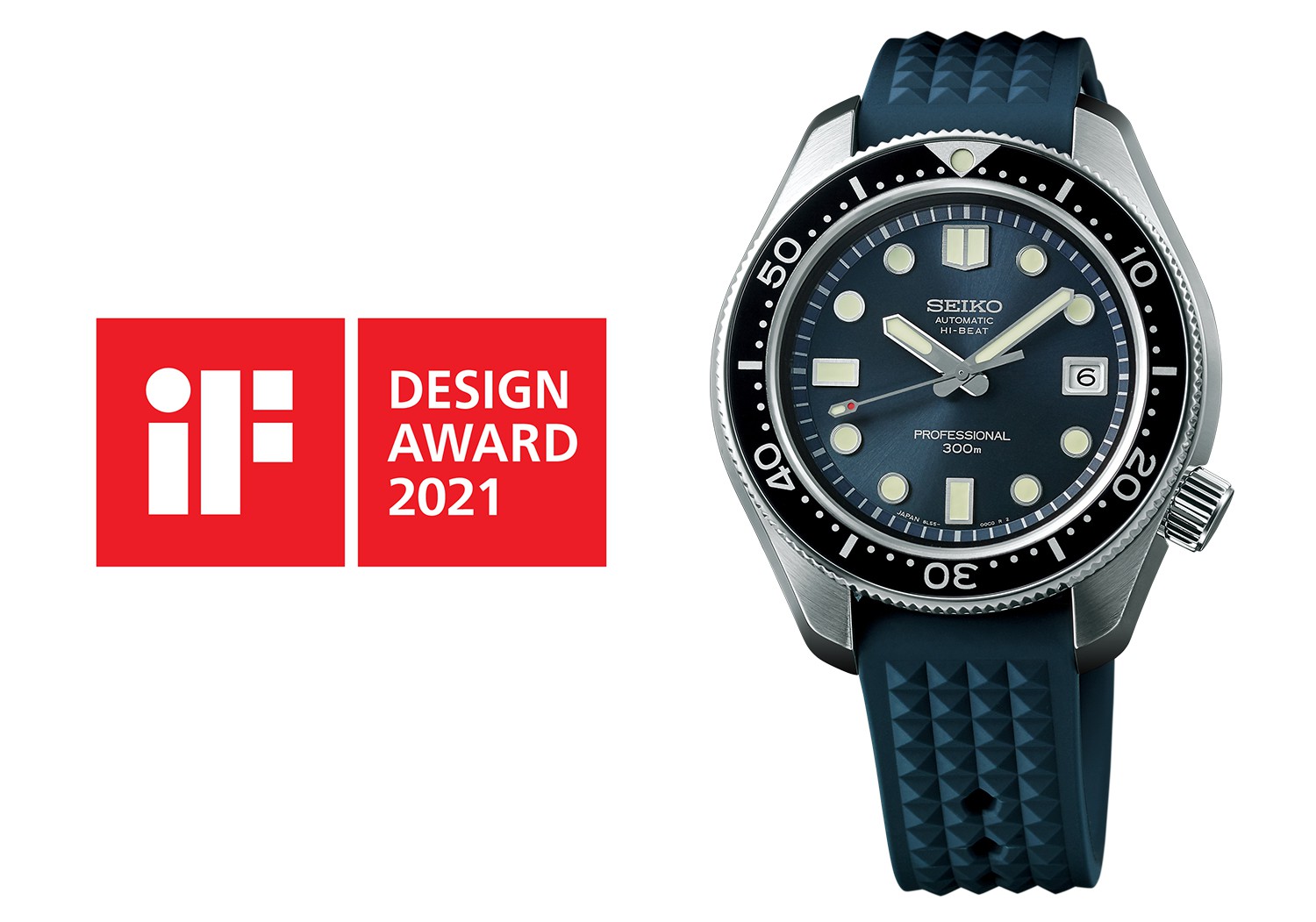 Seiko Prospex won the iF DESIGN AWARD 2021. | Seiko Watch Corporation