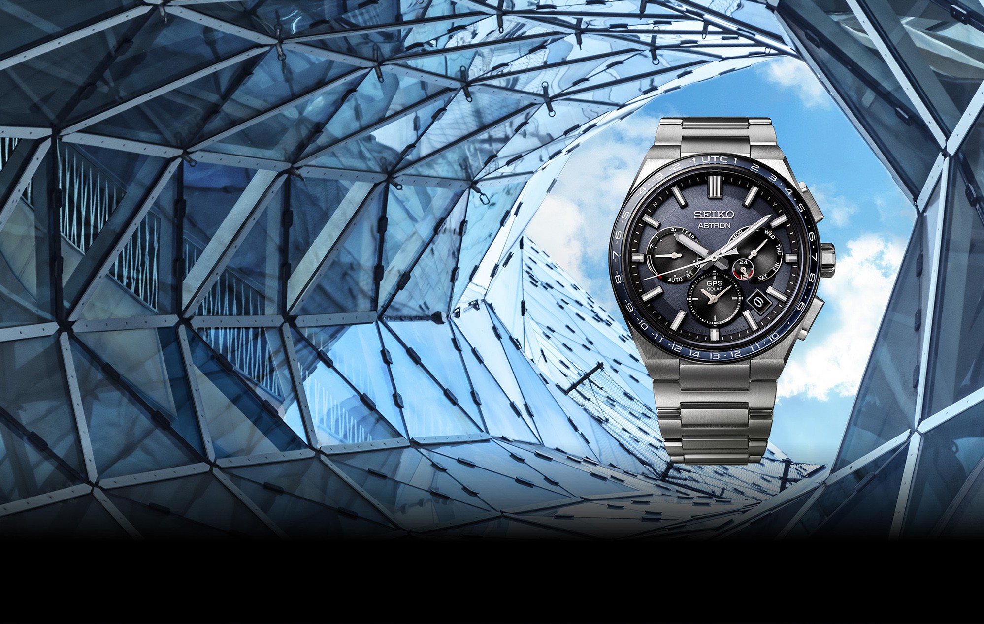 Seiko Astron GPS Solar. The ultimate in precision and performance 