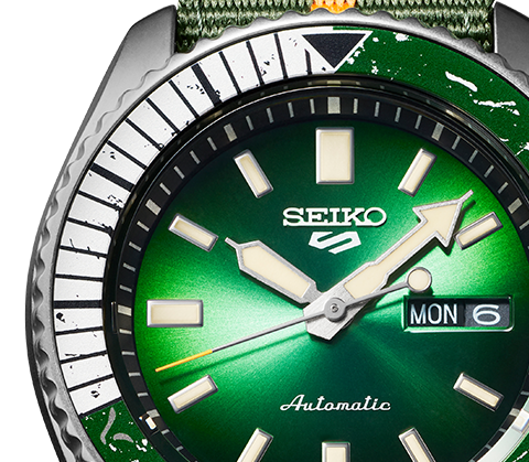 Seiko 5 Sports NARUTO & BORUTO Limited Edition | ROCK LEE Model | Seiko  Watch Corporation