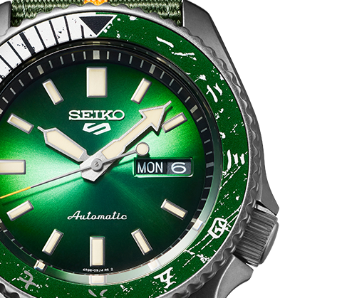 Seiko 5 Sports NARUTO & BORUTO Limited Edition | ROCK LEE Model | Seiko  Watch Corporation