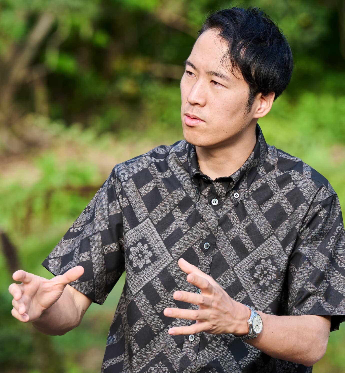 Photo of Takuya Matsumoto Product Design Department Seiko Watch Corporation