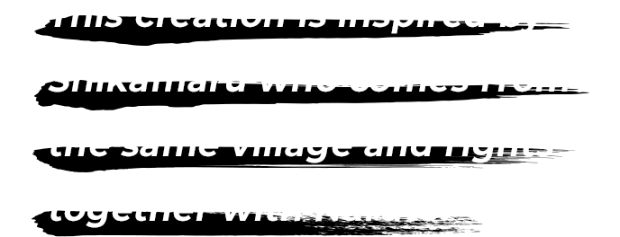 This creation is inspired by Shikamaru who comes from the same village and fights together with Naruto.