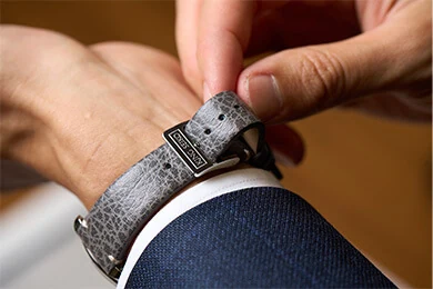 Photo of leather strap