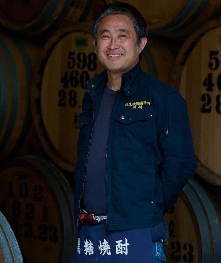 Photo of Fourth-generation CEO of Yayoi Shochu Brewery