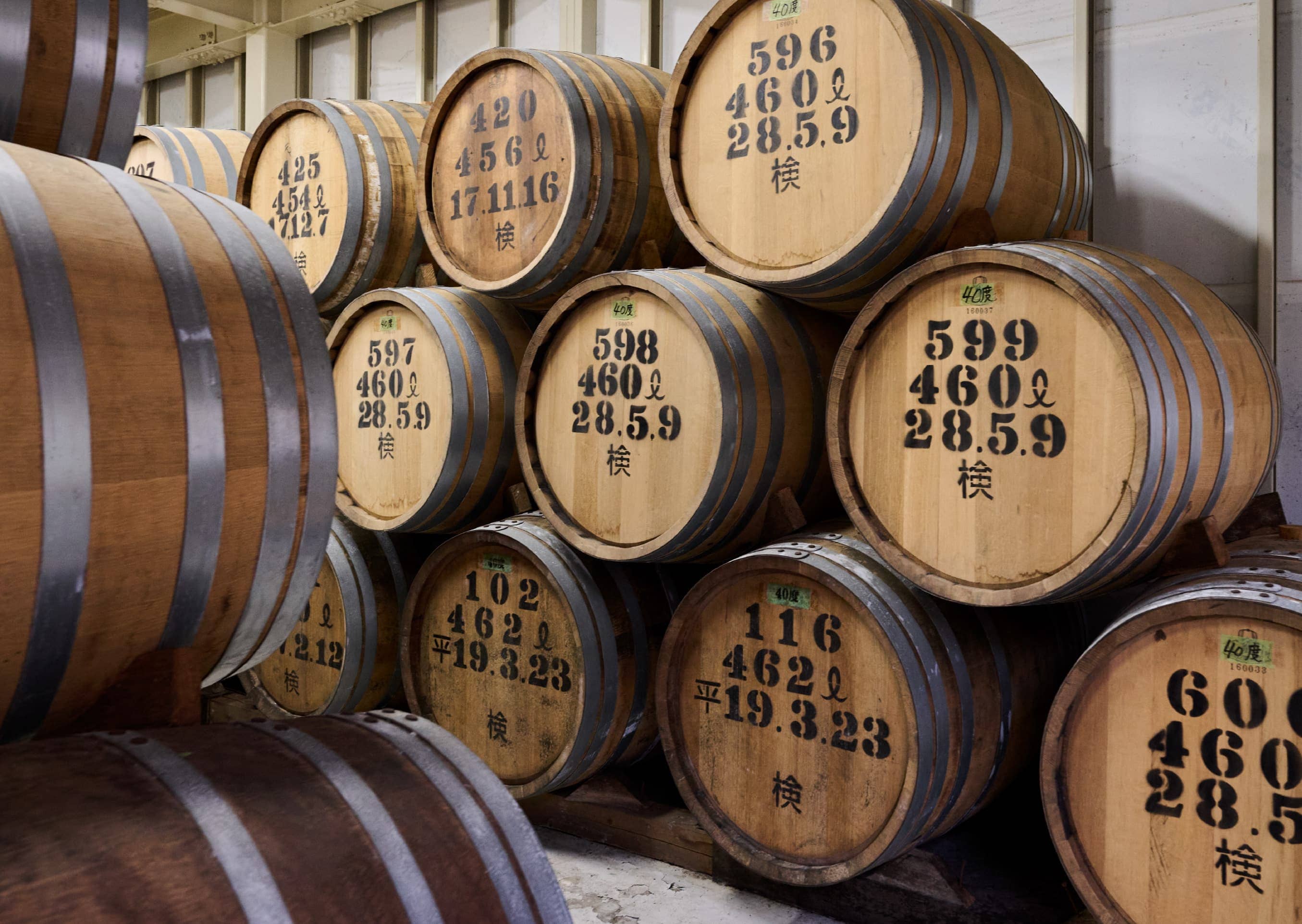 Photo of white oak by Japanese craftsmen