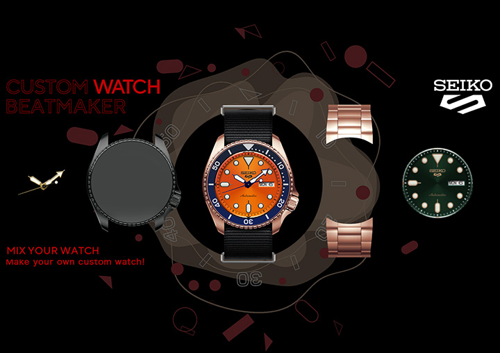 Photo of CUSTOM WATCH BEATMAKER Campaign website