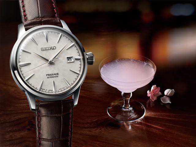Presage launches two new designs, inspired by Tokyo's best cocktails. |  Seiko Watch Corporation