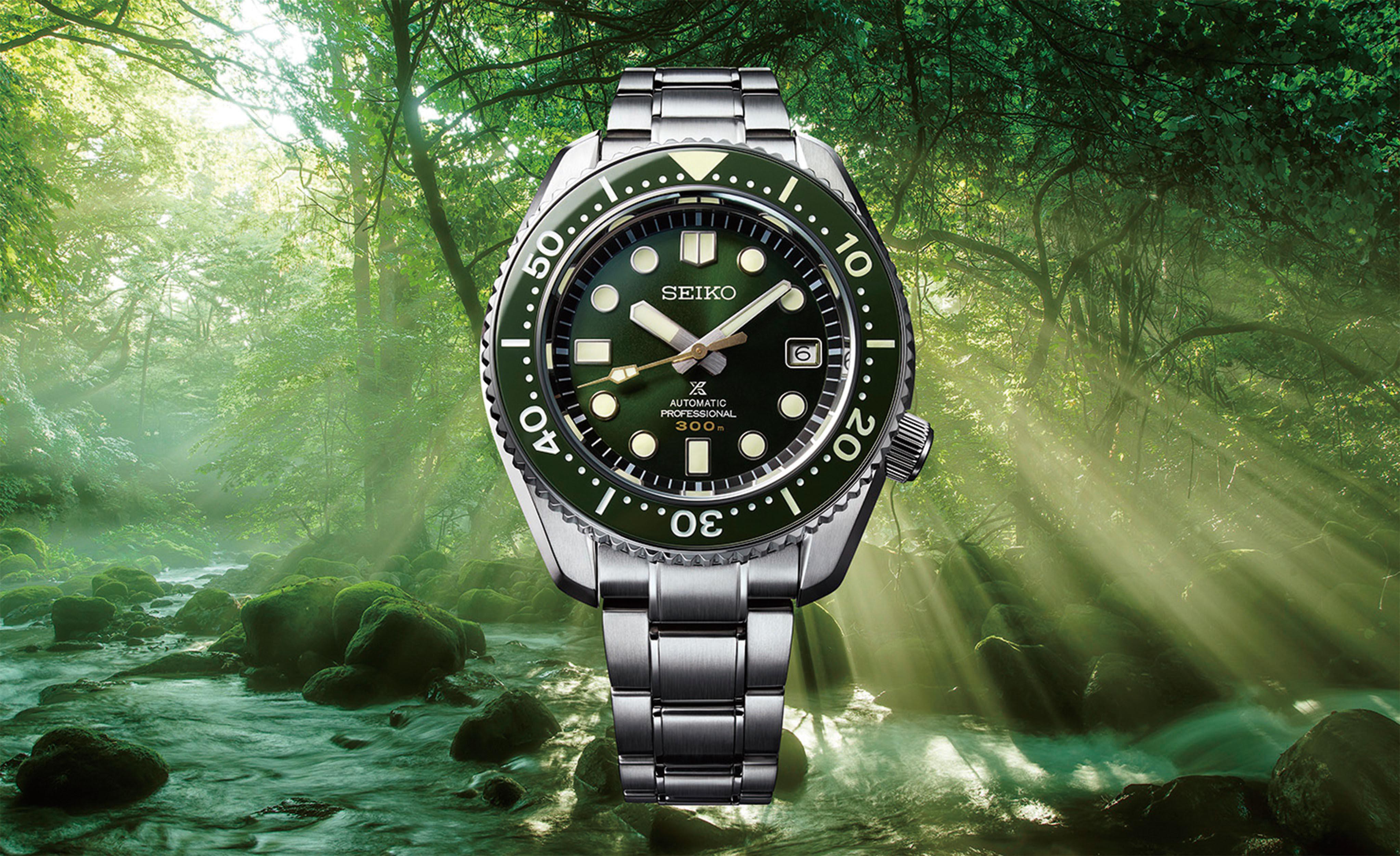 Joseph Edwards Watches Seiko 140th Anniversary Limited Edition The Prospex  SPB207 Automatic Is A Re-imagination Of An Iconic Seiko Diver That Captures  The Rich Ocean's Deep Green Scenery Surrounding Iriomote |  