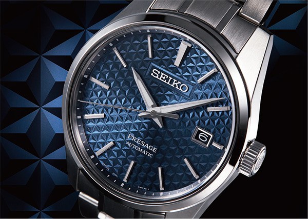 Sharp, angular and refined. A new Presage design series combines tradition  and modernity. | Seiko Watch Corporation