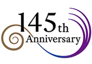 145周年ロゴ