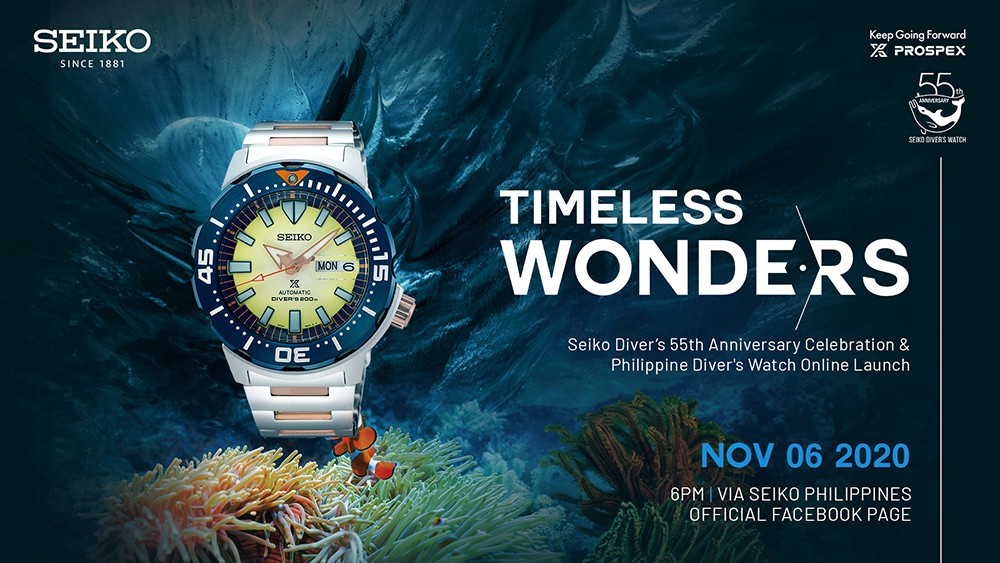 Seiko unveils first Philippine-edition Prospex watch in celebration of 55  years of the Seiko Diver's Watch | Seiko Watch Corporation