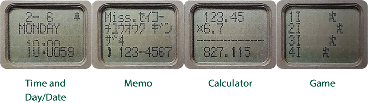 Time and Day/Date Memo Calculator Game