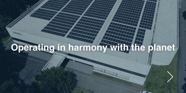 Operating in harmony with the planet