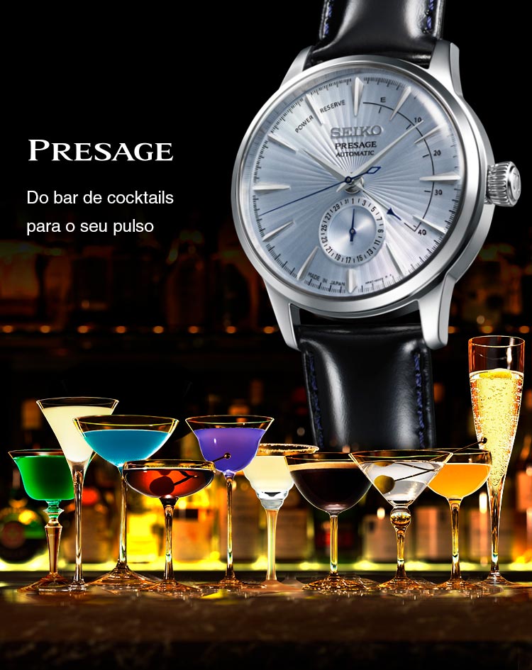 The photo of Presage collection inspired by the cocktail bar