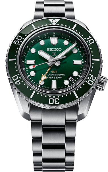 Relógio de mergulho Seiko Prospex SPB381J1 verde