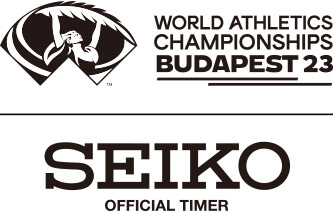 Logo of World Athletics Championships Budapest 23