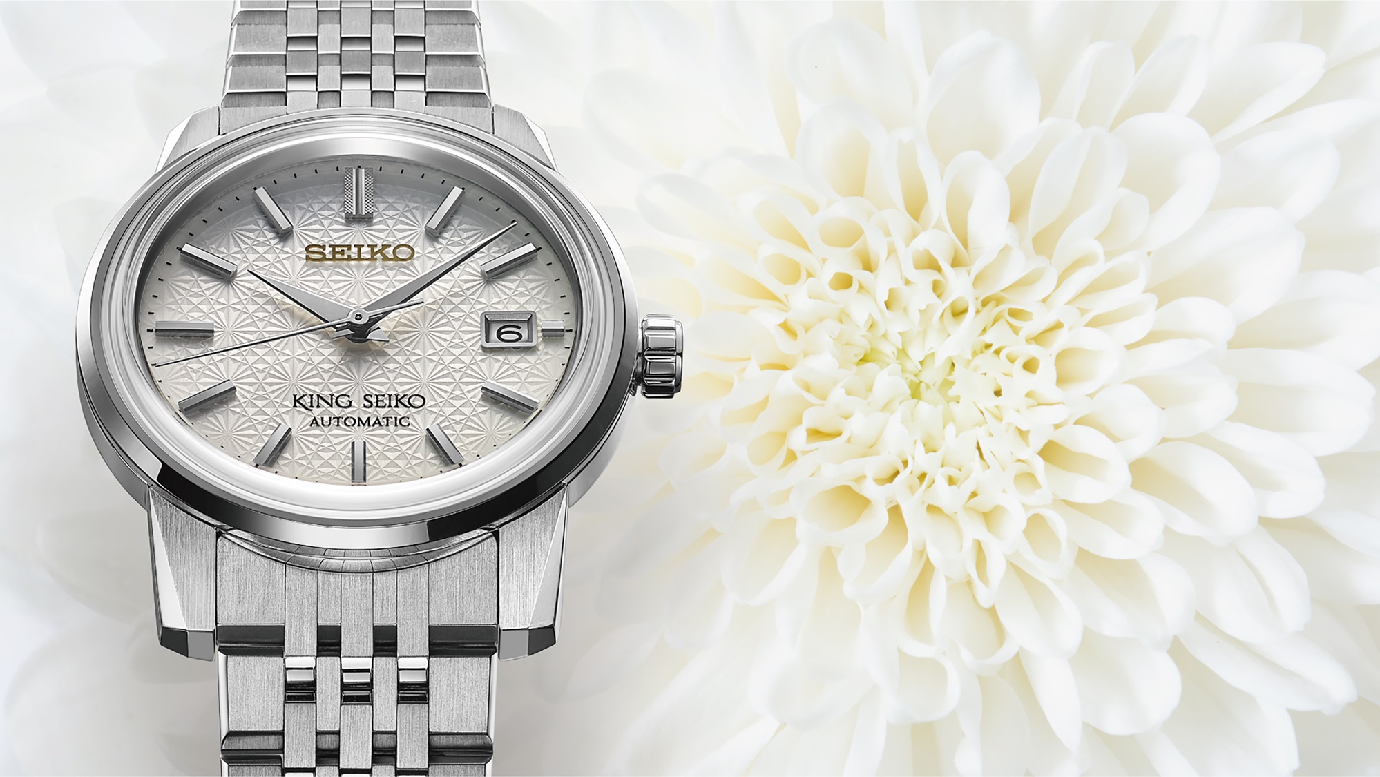 Novo relógio King Seiko SJE095J1 de edição limitada.