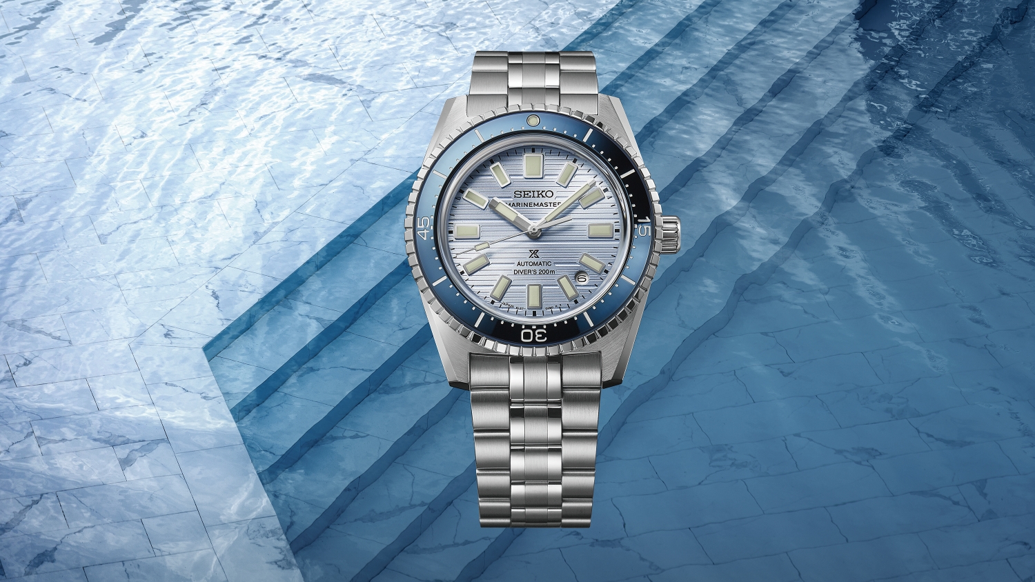 A série emblemática de relógios de mergulho Seiko Marinemaster, faz a sua estreia mundial com 3 Diver's slim.